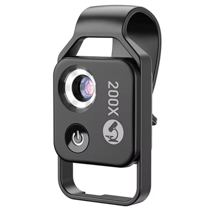 Lente de microscopio para teléfono